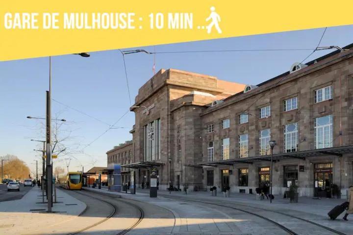 Super Appartement - Centre-Ville Mulhouse 4Pers Exterior foto